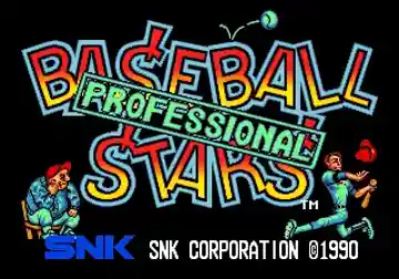 Baseball Stars Professional (USA) (NG) screen shot game playing